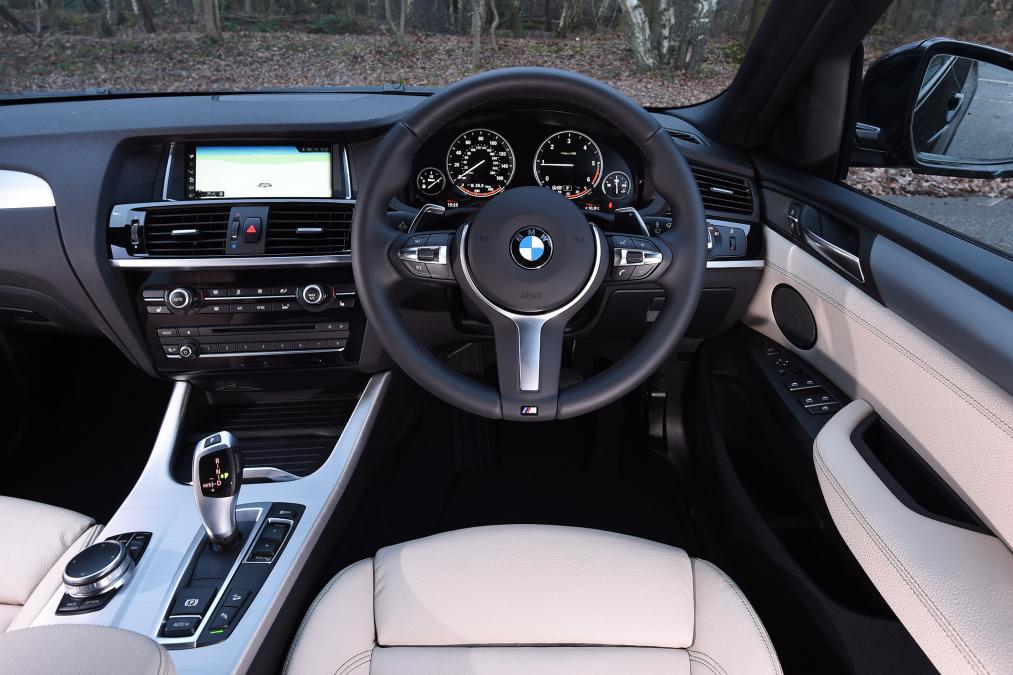 Used BMW X4 - dash