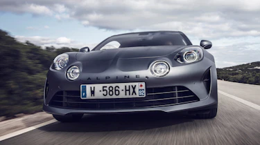 Alpine A110S - front action