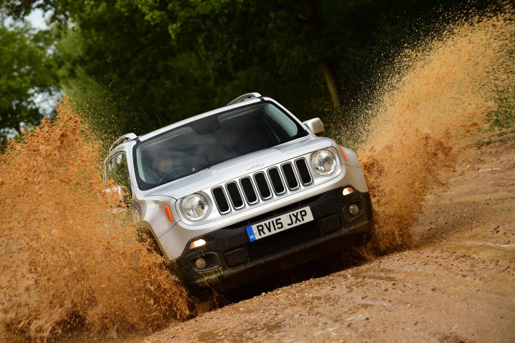 Used Jeep Renegade - front off-road