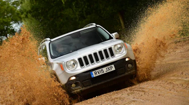 Used Jeep Renegade - front off-road
