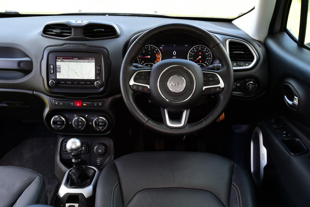 Used Jeep Renegade - dash
