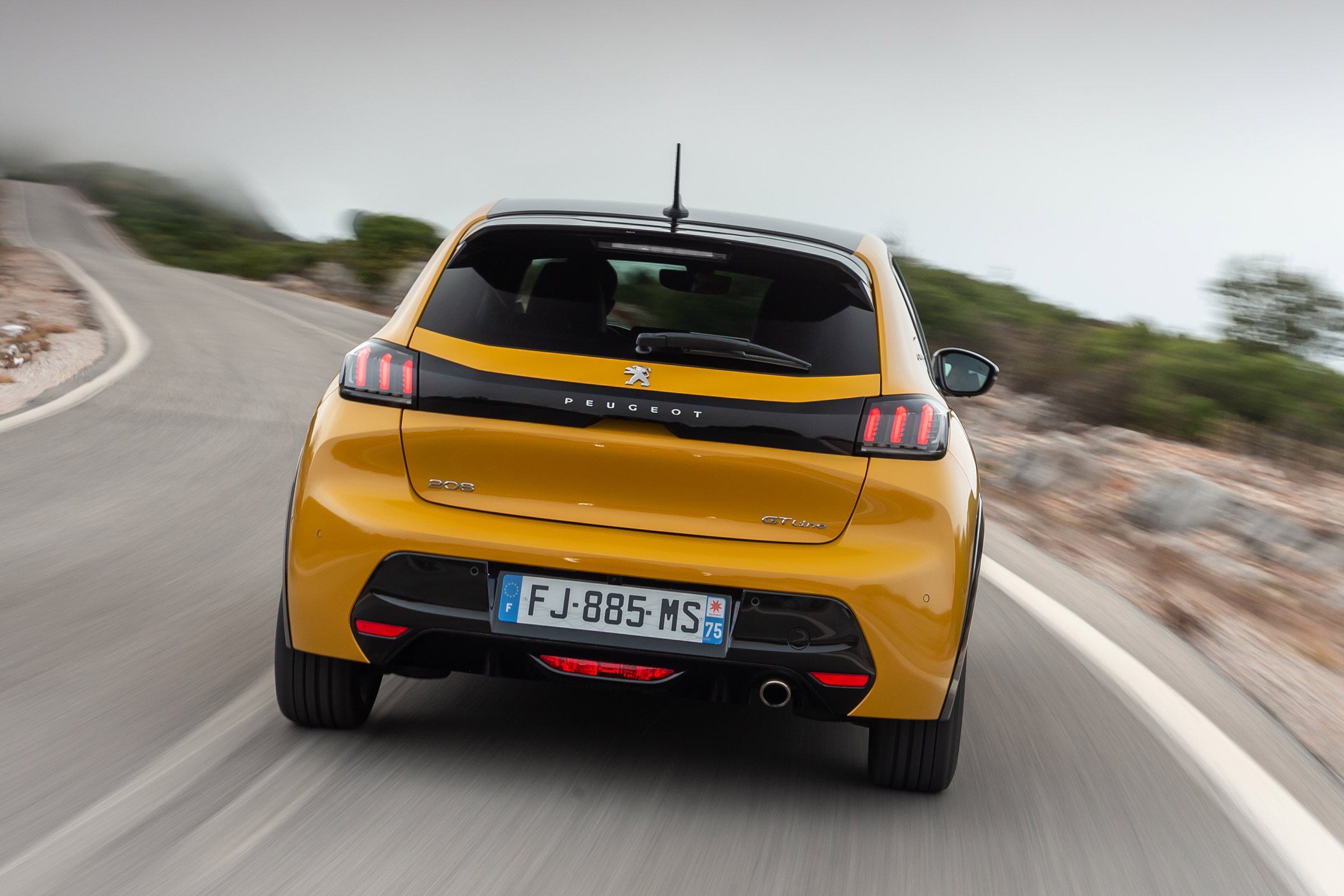 Peugeot 208 - full rear