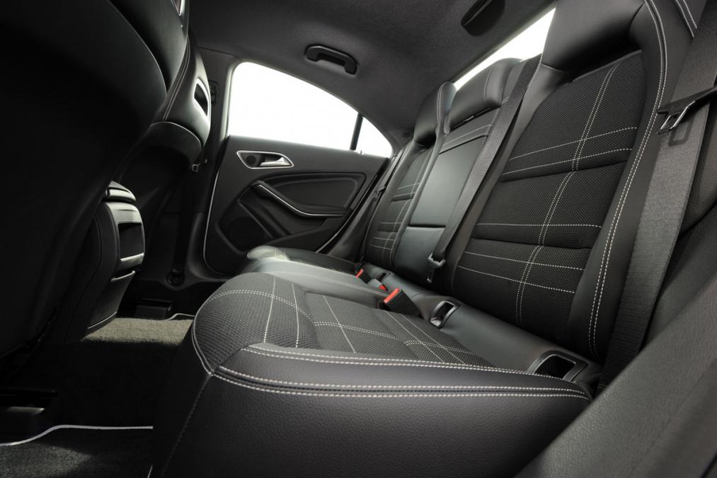 Used Mercedes CLA - rear seats