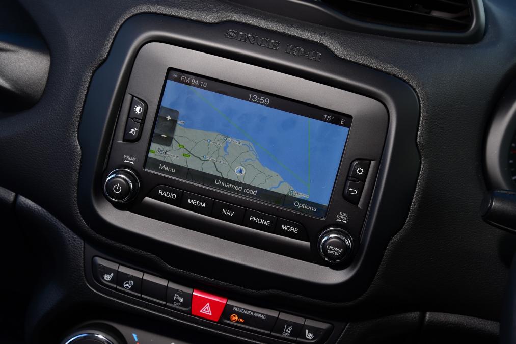Used Jeep Renegade - sat-nav