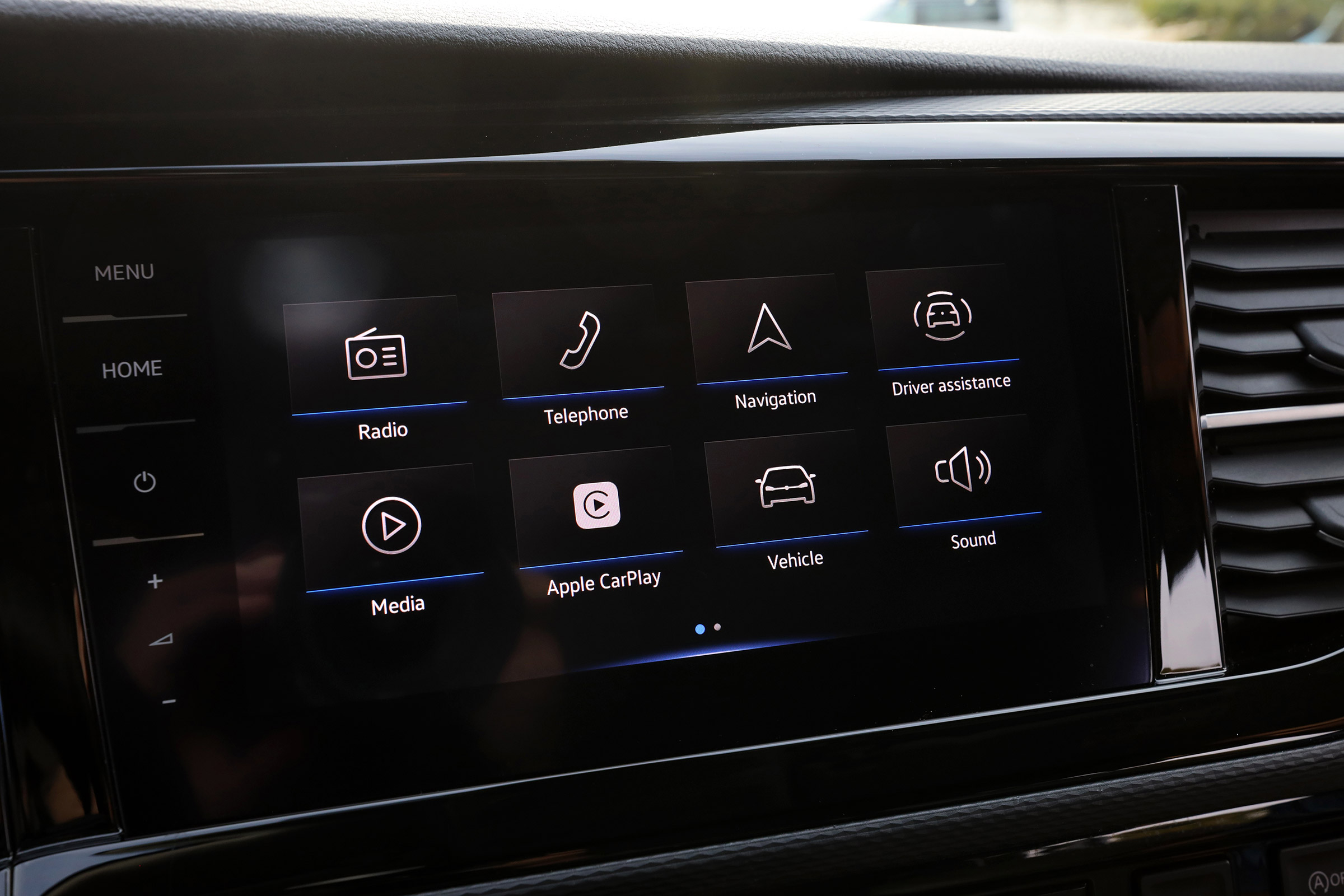 Volkswagen California T6.1 - infotainment