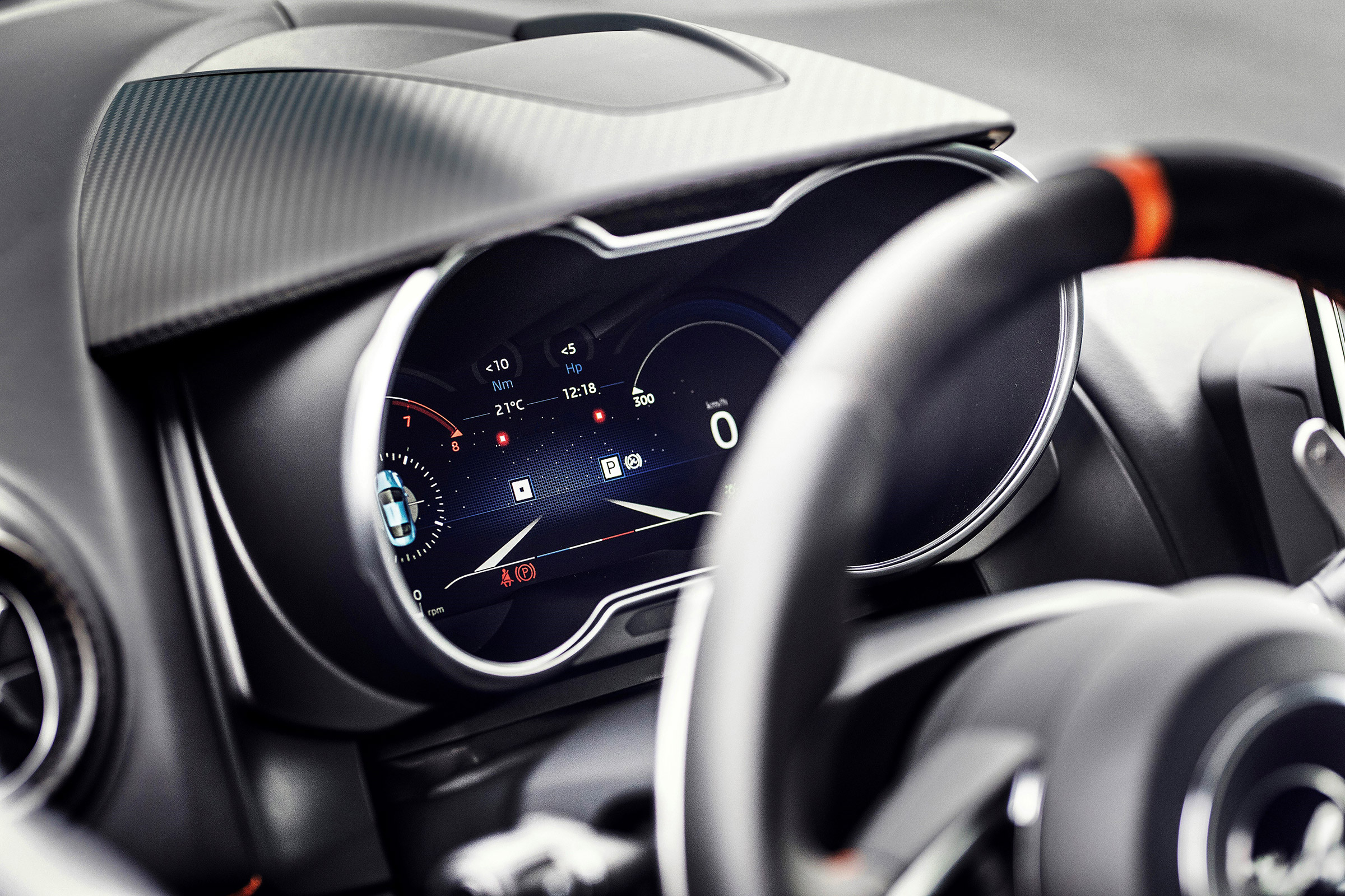 Alpine A110S - interior