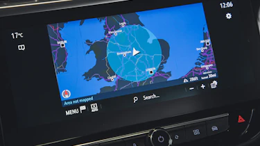 Vauxhall Corsa-e - sat-nav