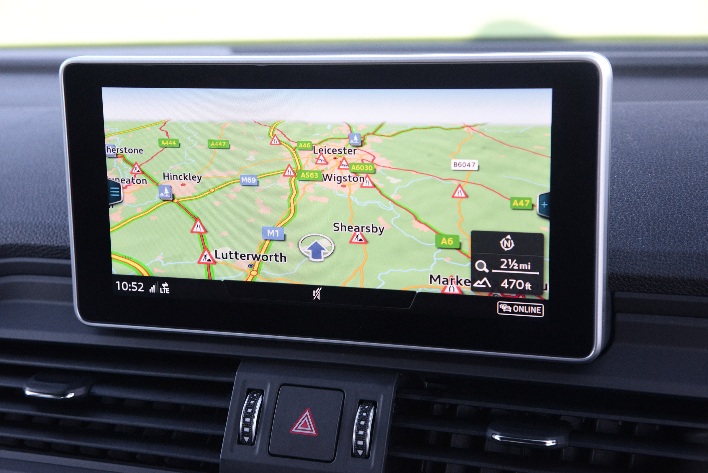 Audi Q5 TFSI e - sat-nav