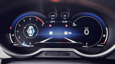 Alpine A110S - dials