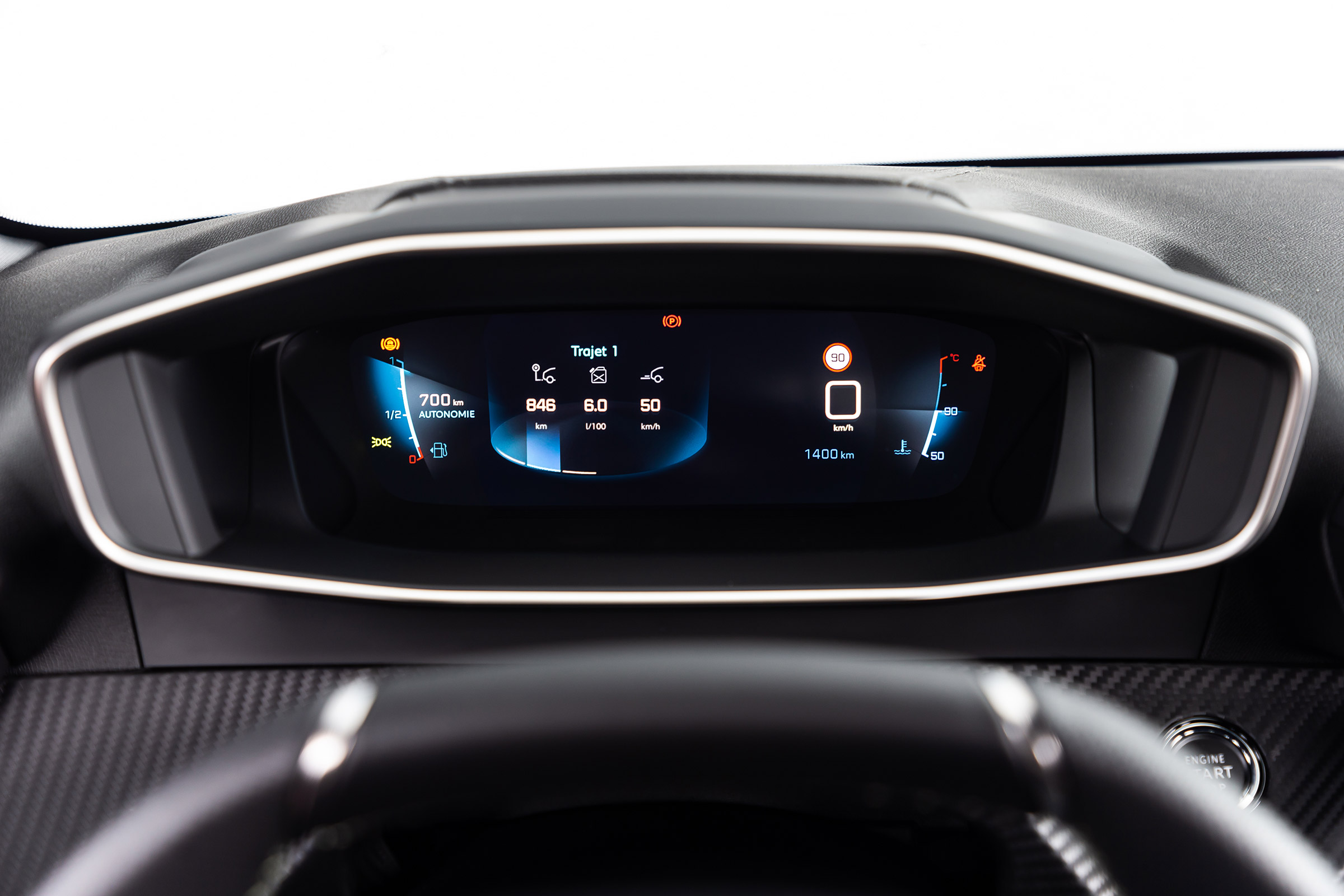 Peugeot 208 - dials