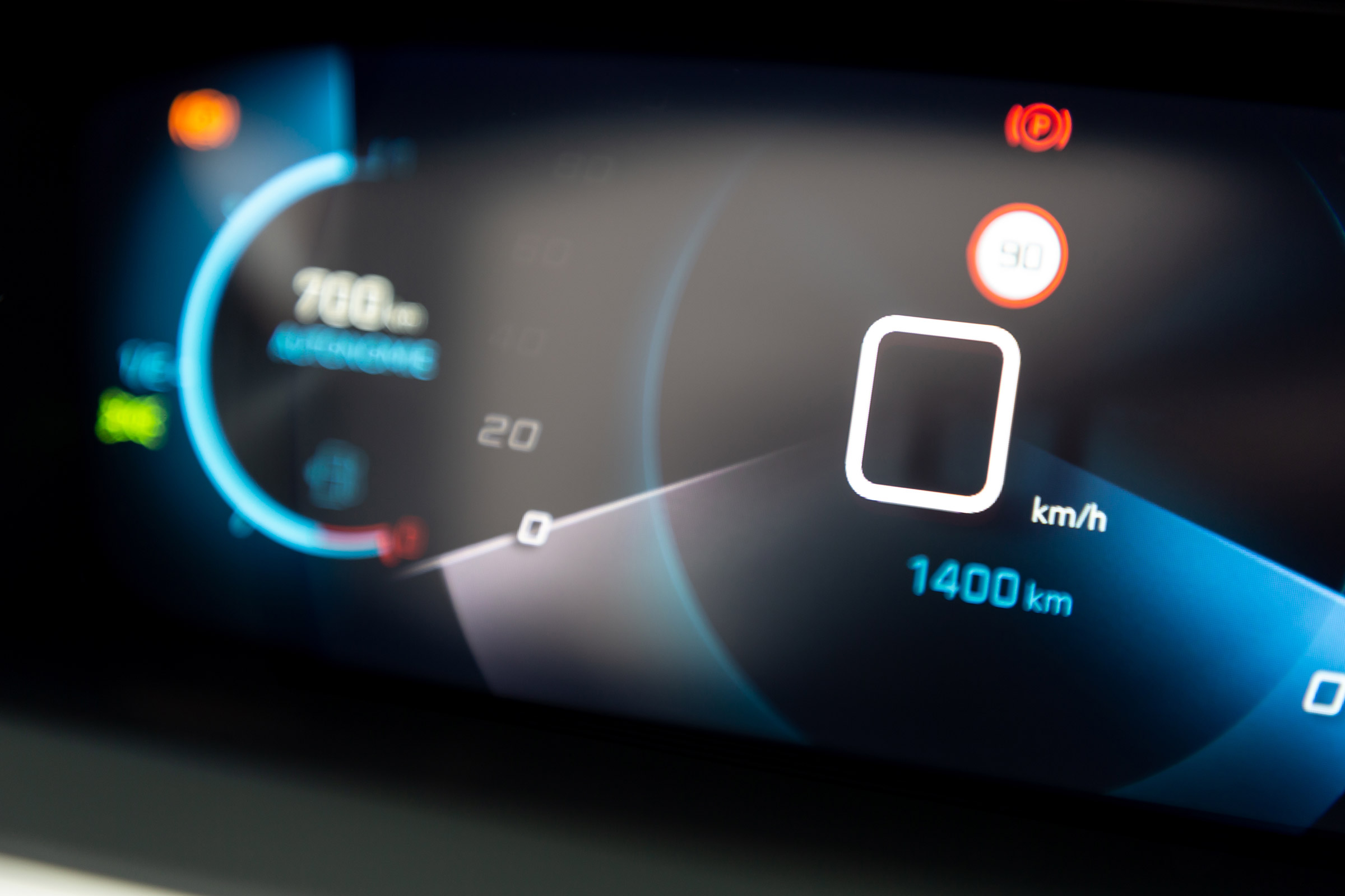 Peugeot 208 - dials detail
