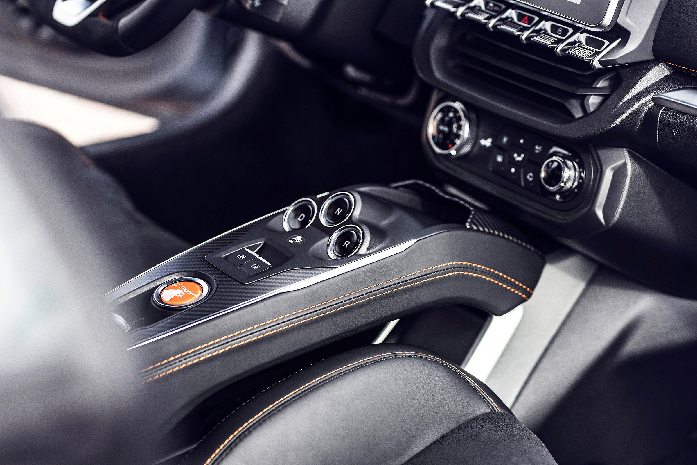 Alpine A110S - interior detail