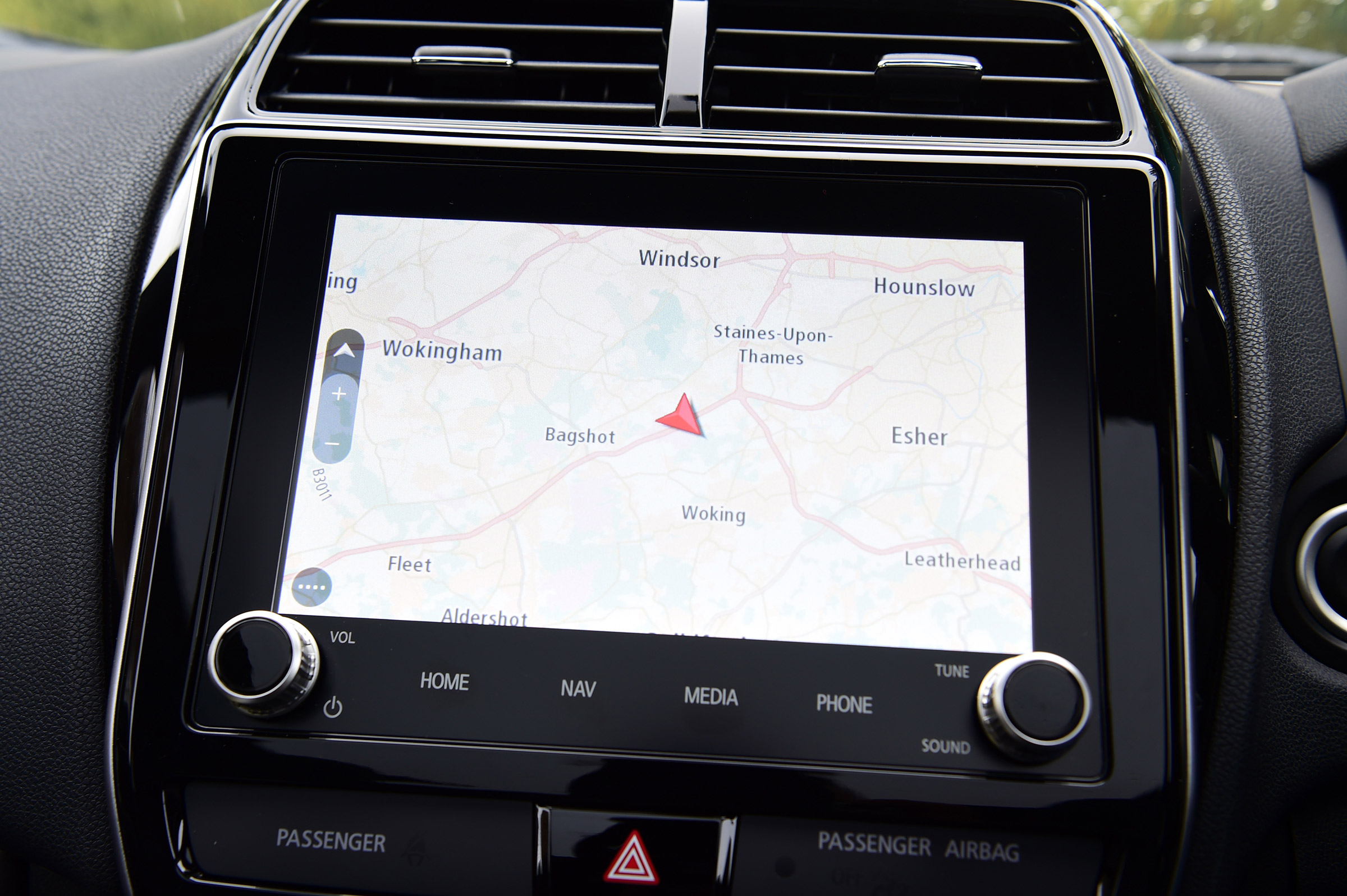 Mitsubishi ASX - sat-nav