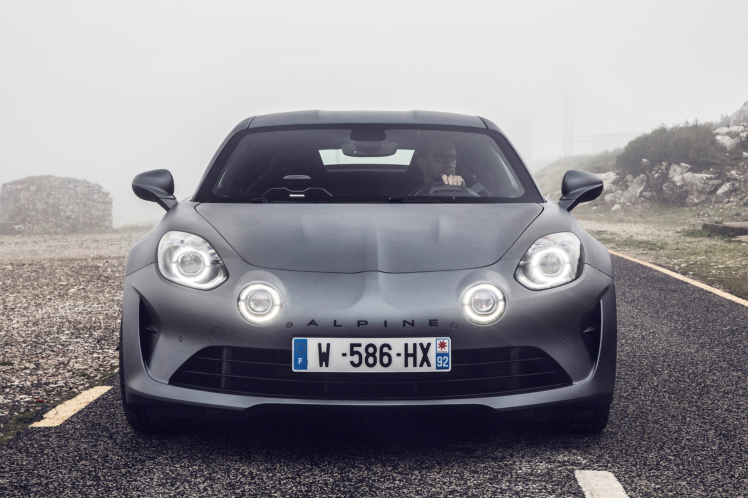 Alpine A110S - full front static