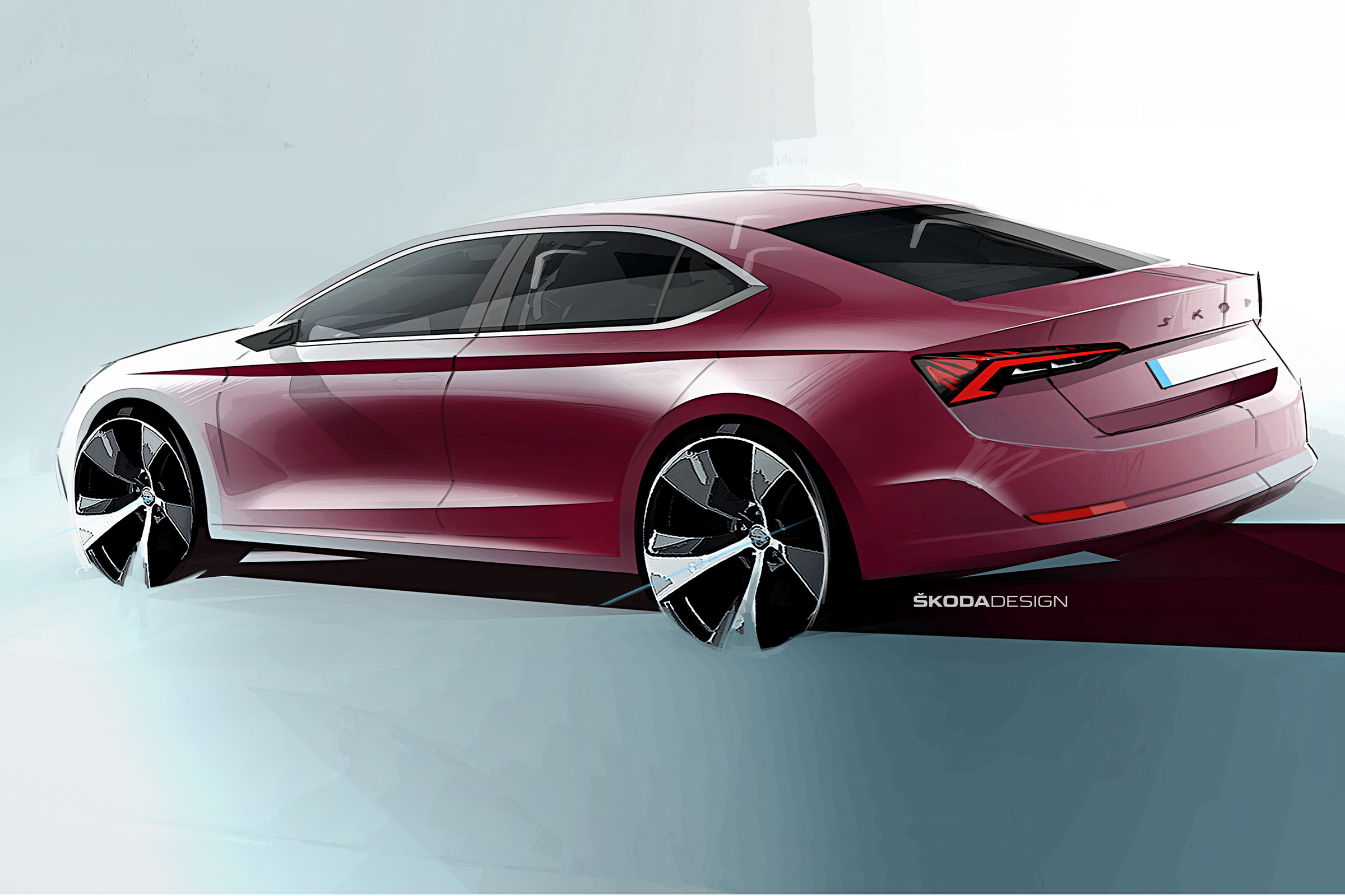 Skoda Octavia - sketch