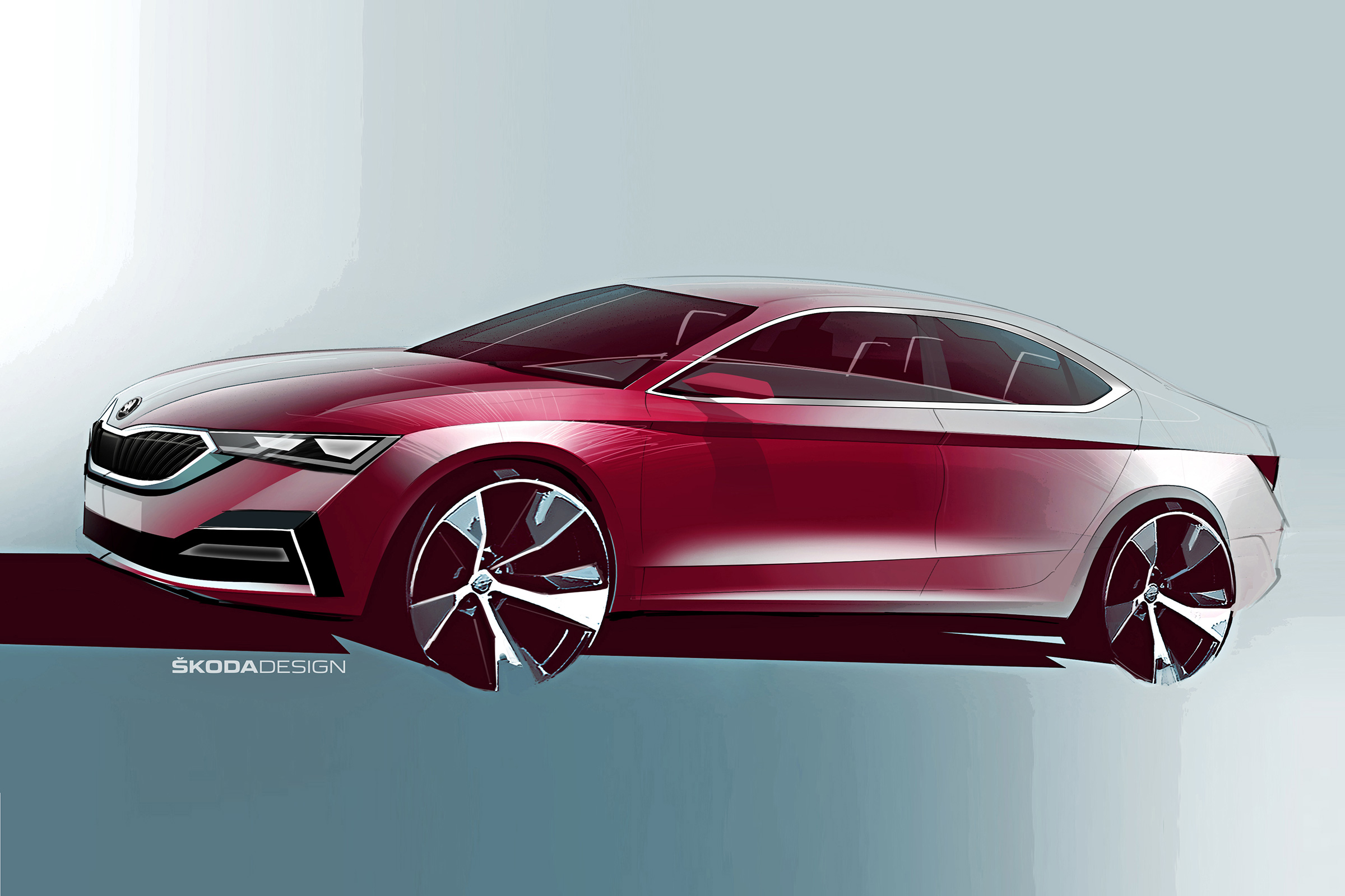 Skoda Octavia - sketch