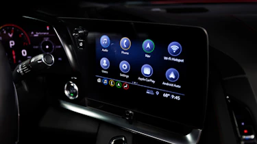 2020 Chevrolet Corvette - screen
