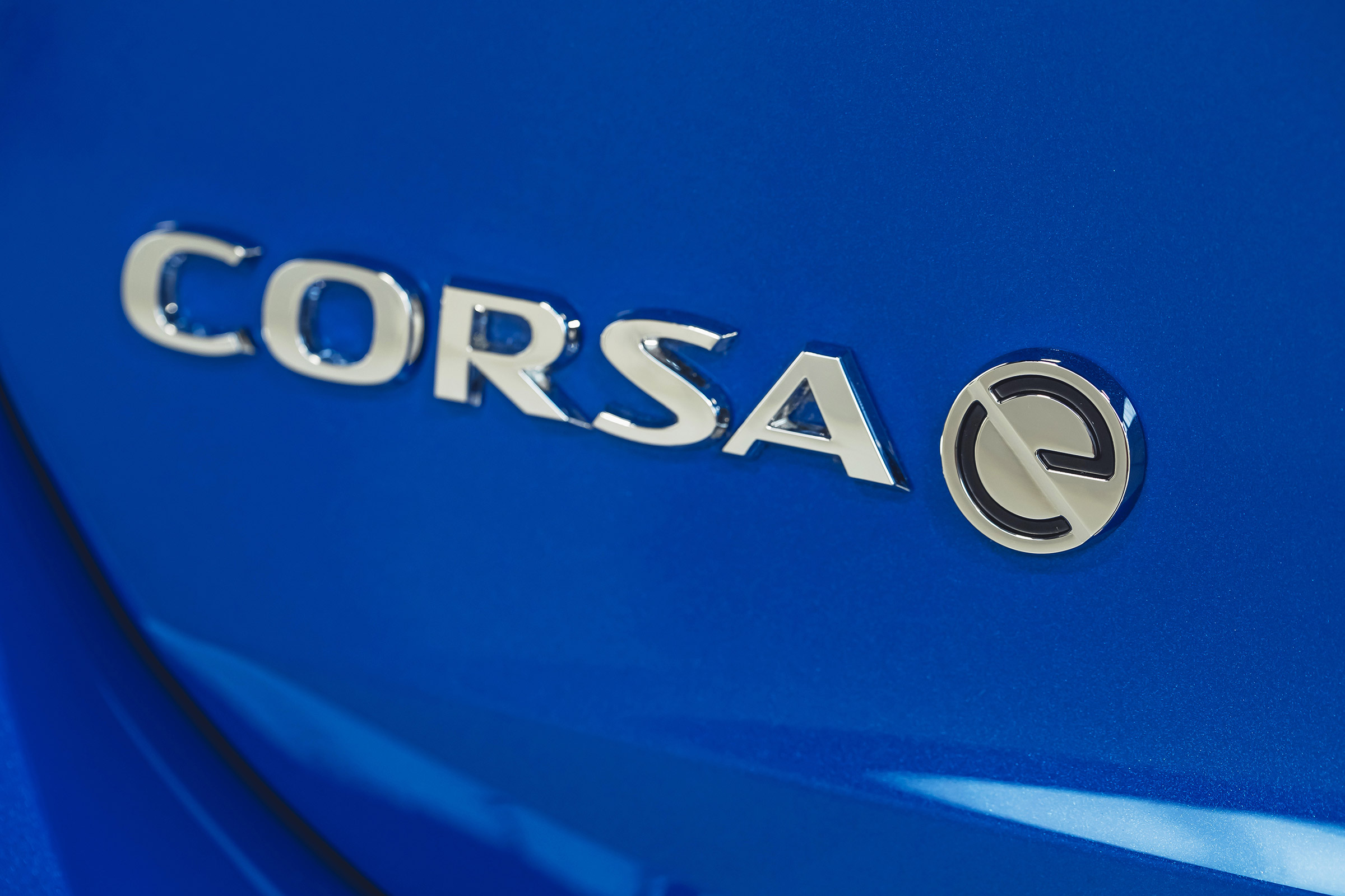 Vauxhall Corsa-e - Corsa-e badge