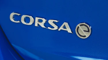 Vauxhall Corsa-e - Corsa-e badge