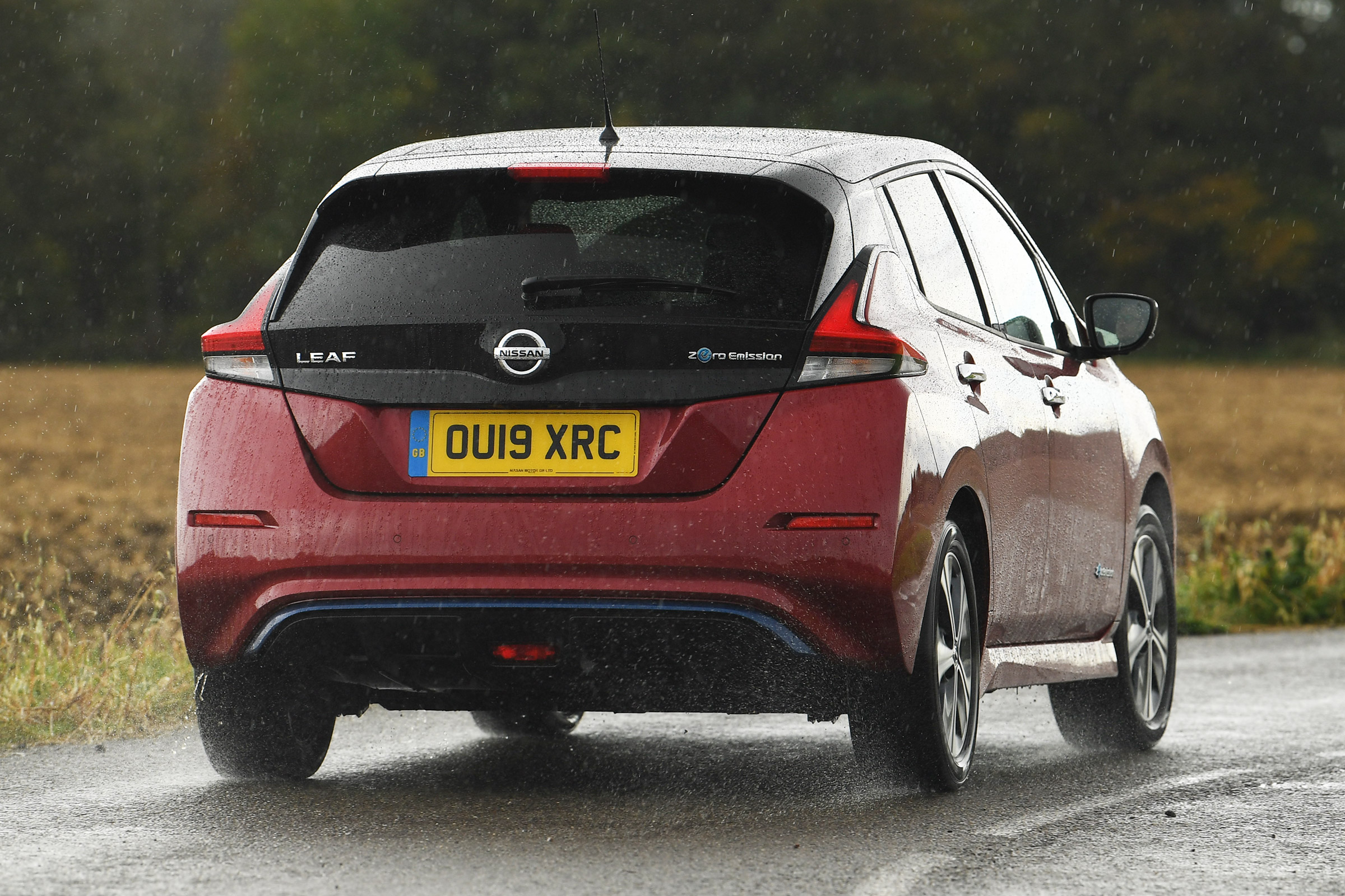 Nissan Leaf - rear action