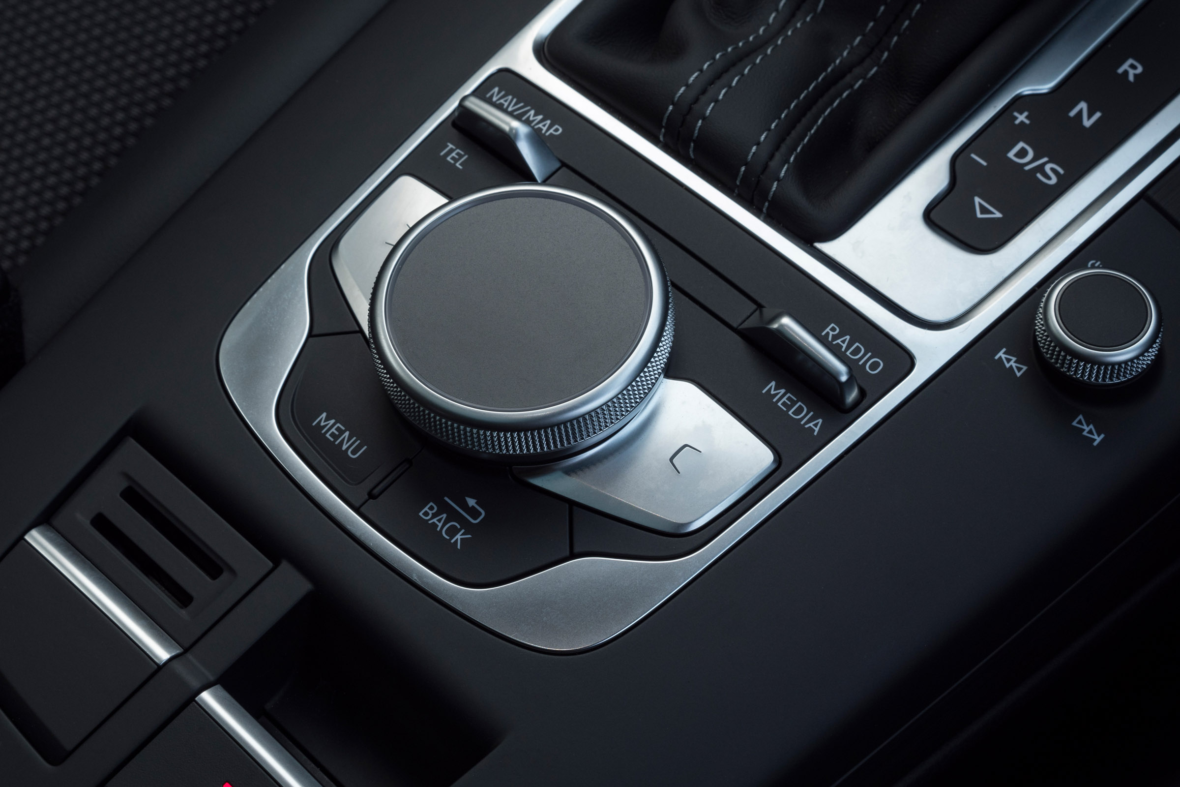 Audi A3 infotainment dial
