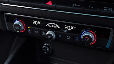 Audi A3 climate controls
