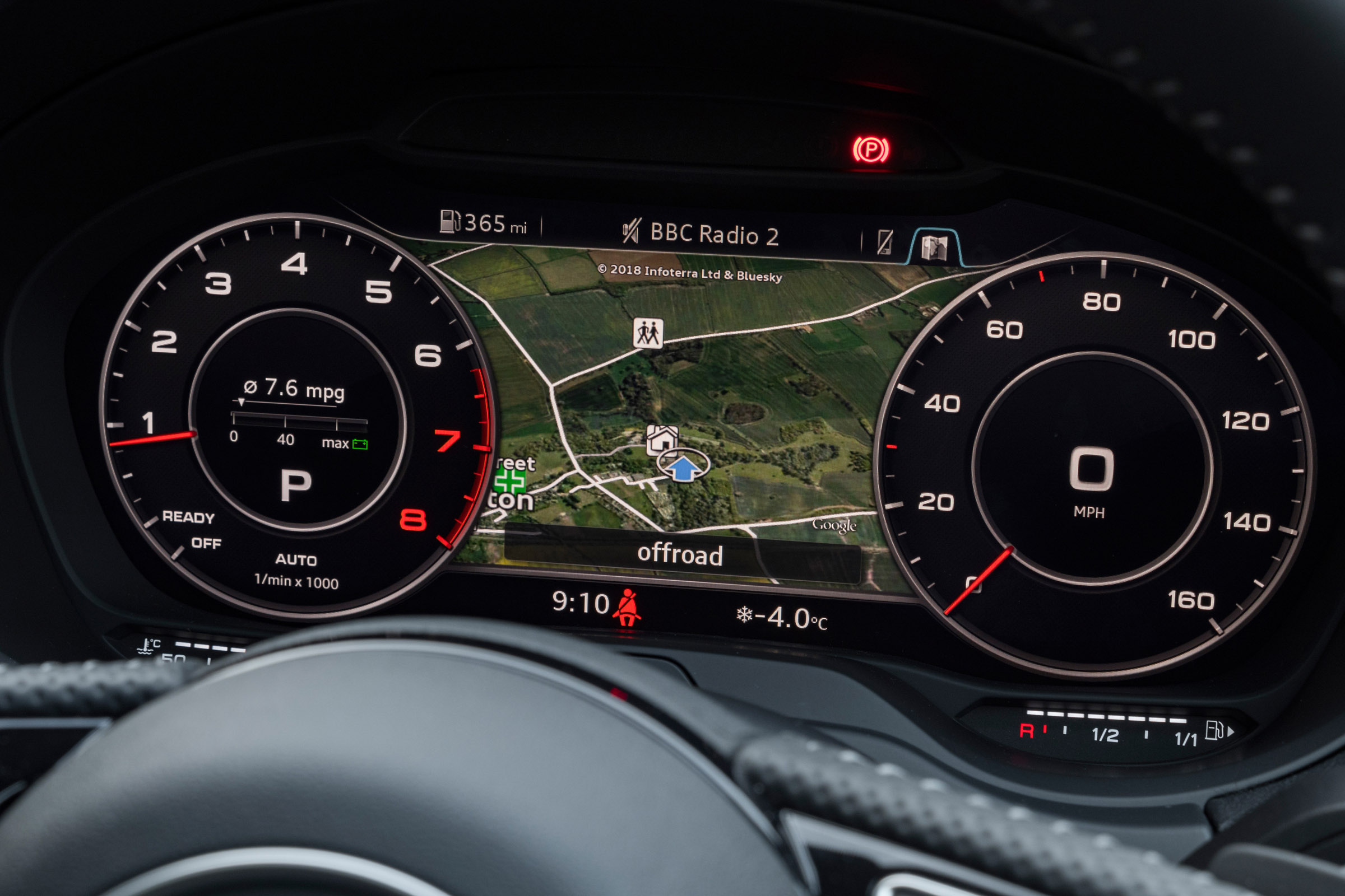 Audi A3 digital dash
