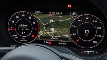 Audi A3 digital dash