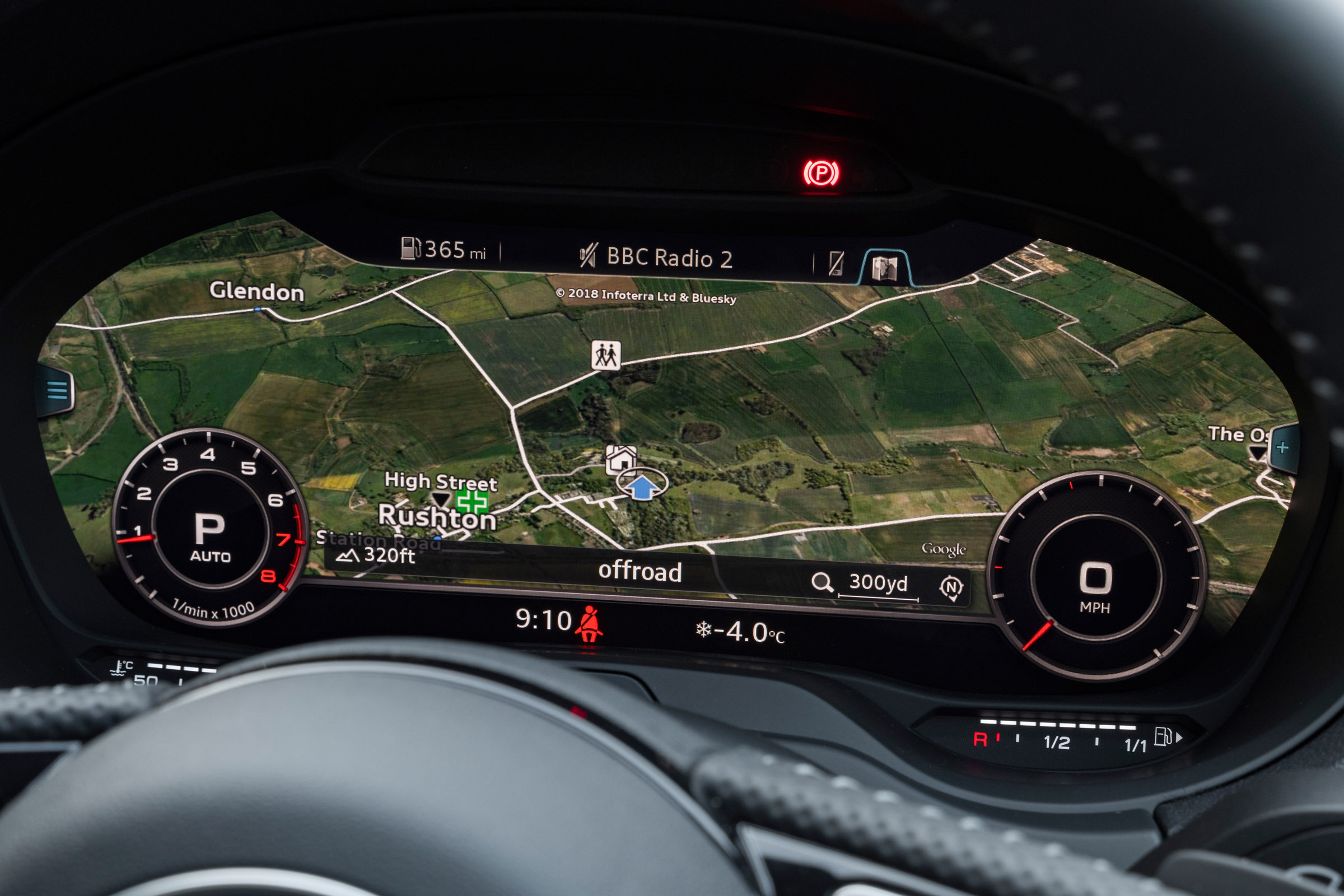 Audi A3 digital dash