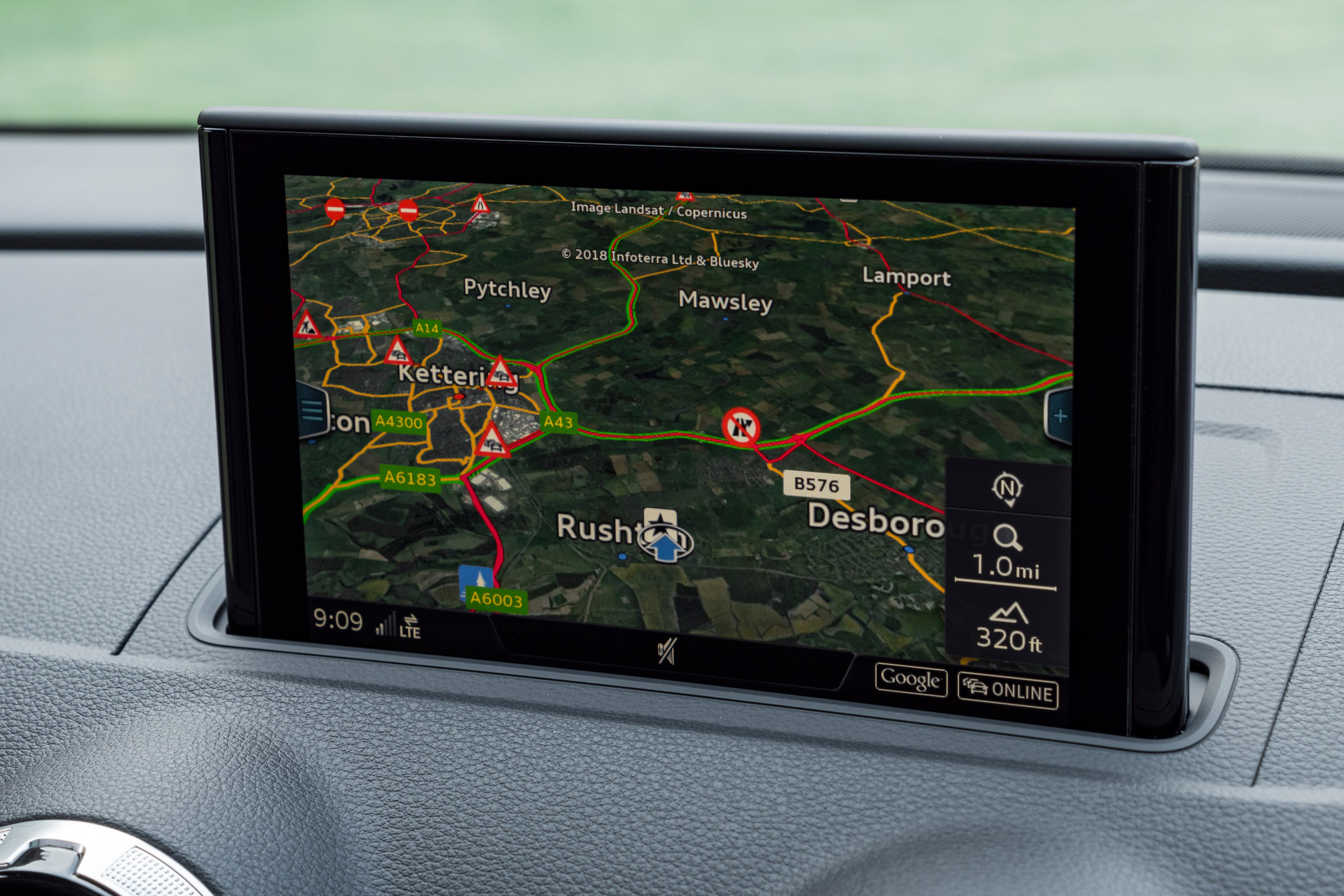 Audi A3 digital dash