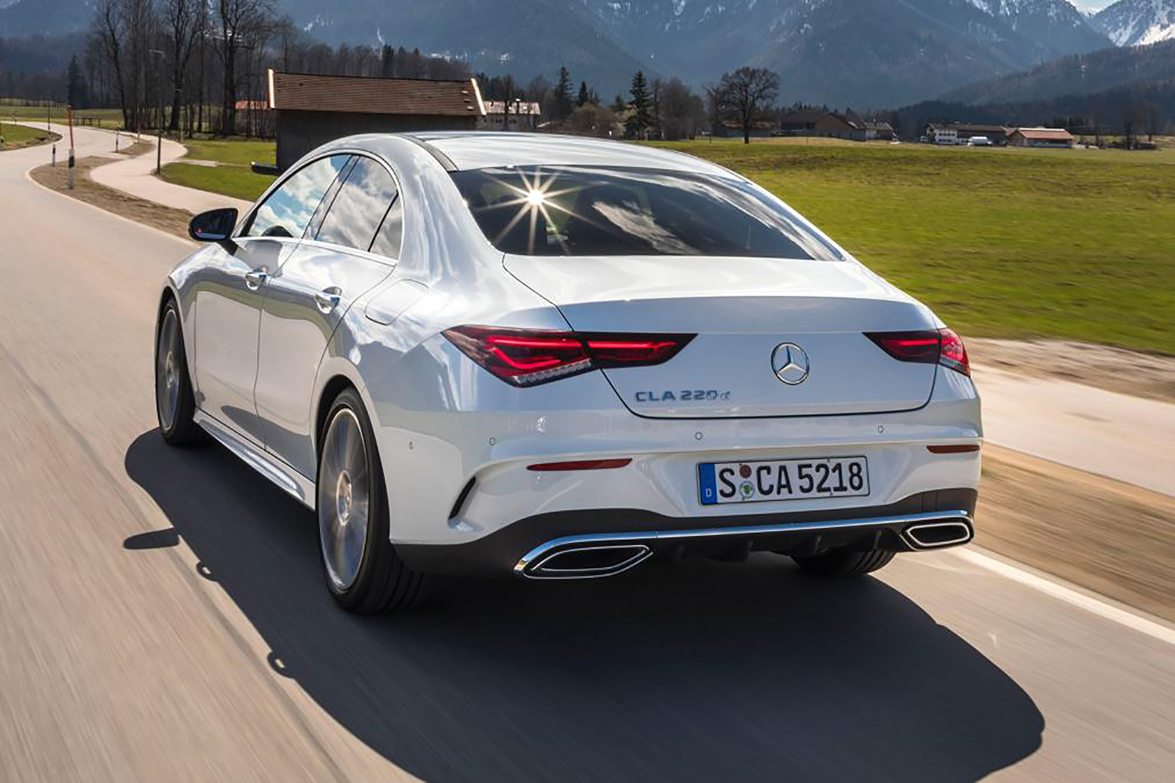 Mercedes CLA - rear