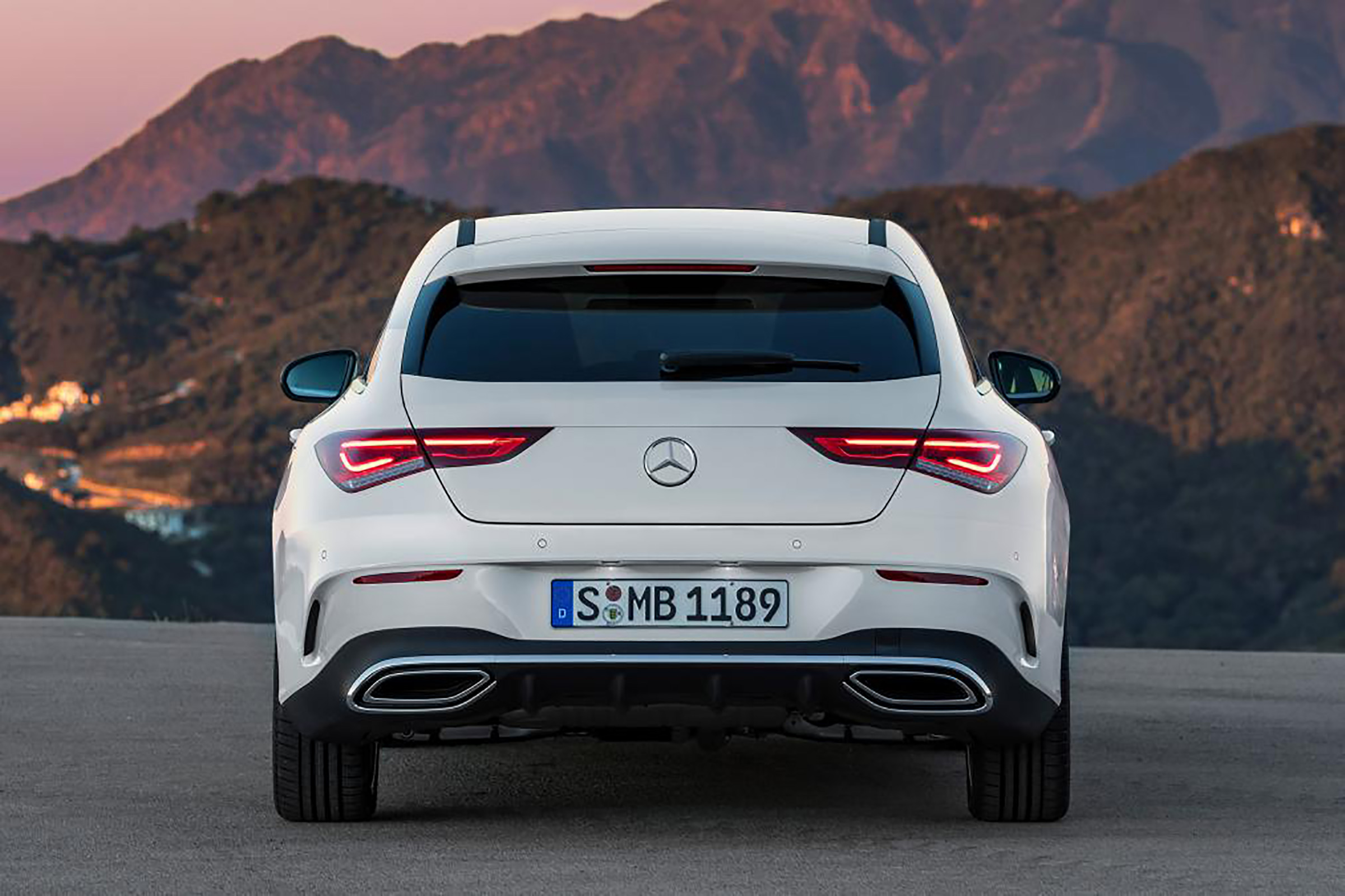 Mercedes CLA - rear