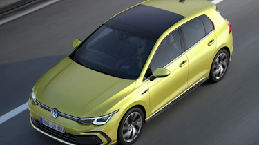 Volkswagen Golf R-line - aerial front