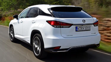 Lexus 450h F Sport - rear tracking