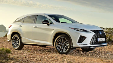 Lexus 450h F Sport - front 3/4 static