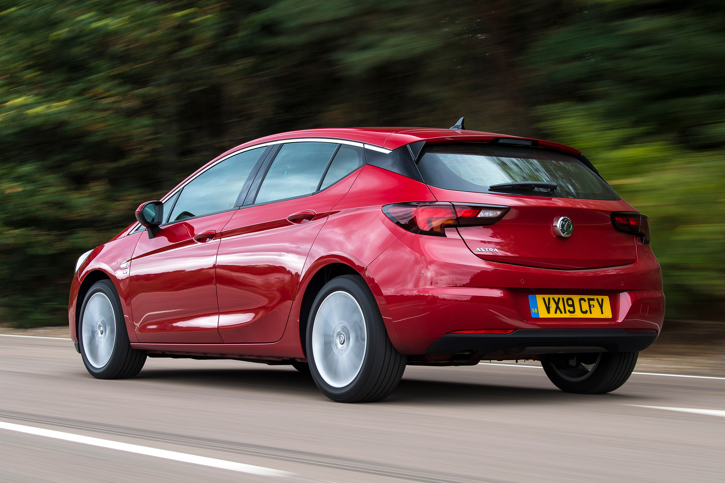 Vauxhall Astra - rear tracking