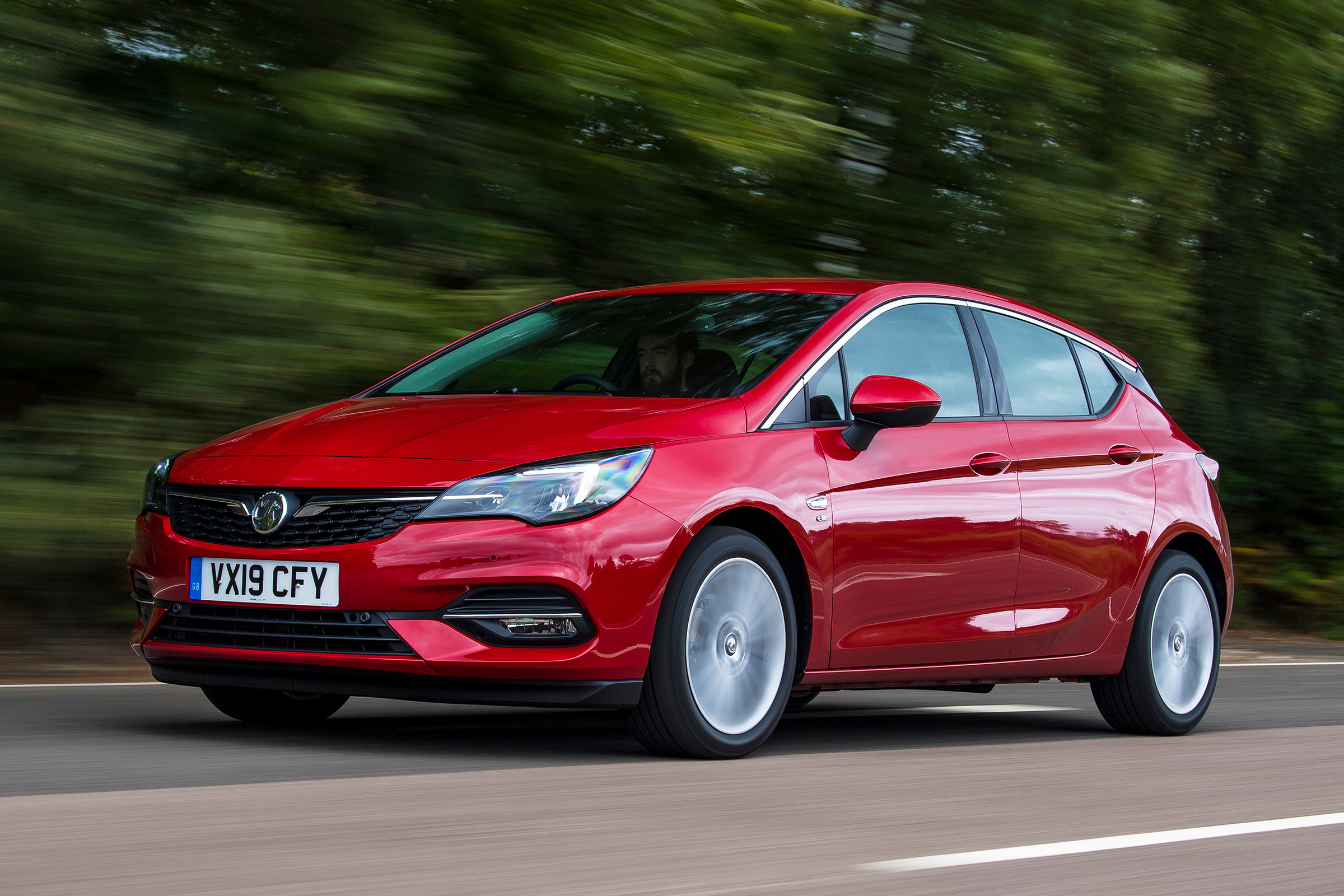 Vauxhall Astra - front tracking