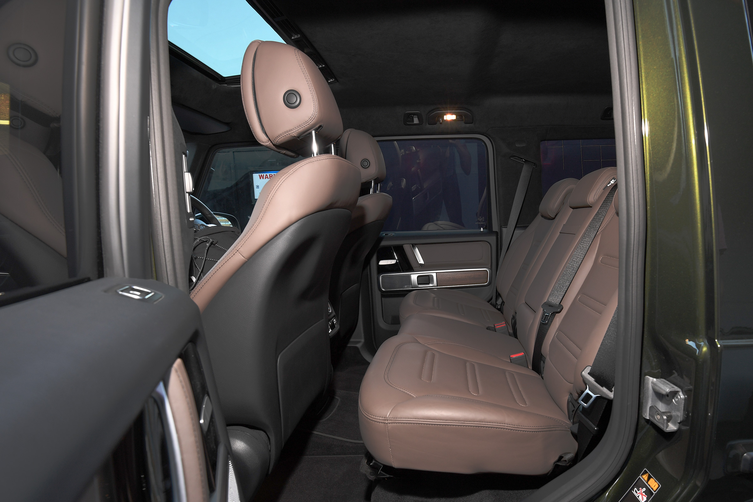 Mercedes G 350 d - rear seats
