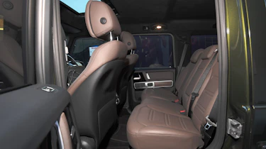 Mercedes G 350 d - rear seats