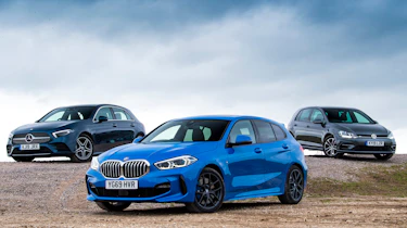 BMW 1 series Volkswagen Golf Mercedes A-Class