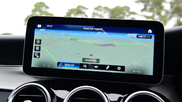 Mercedes GLC 220 d - navigation