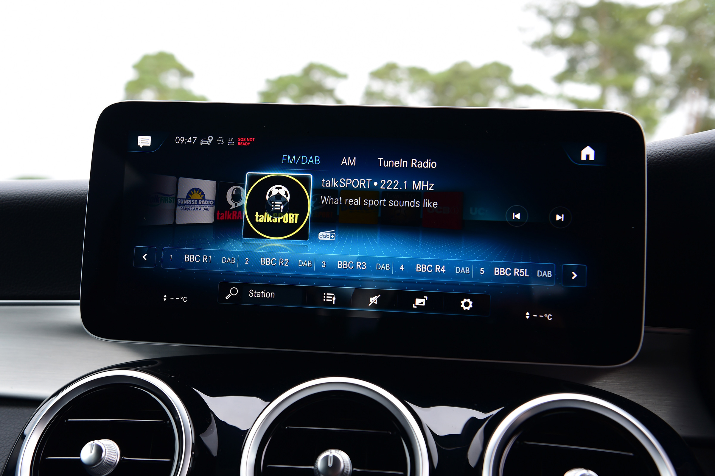 Mercedes GLC 220 d  - radio