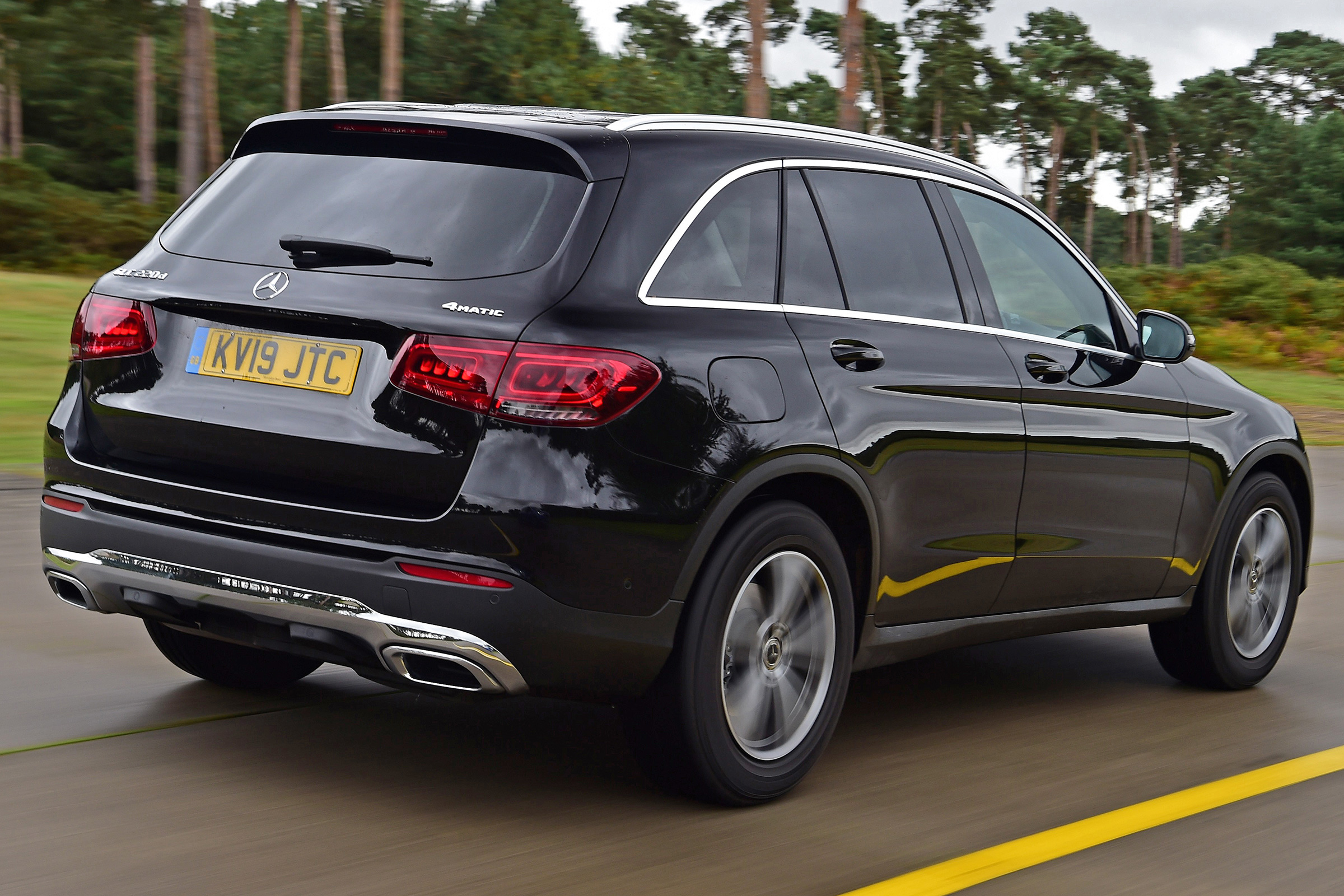 Mercedes GLC 220 d  - rear tracking