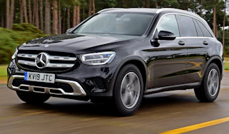 Mercedes GLC 220 d - front tracking