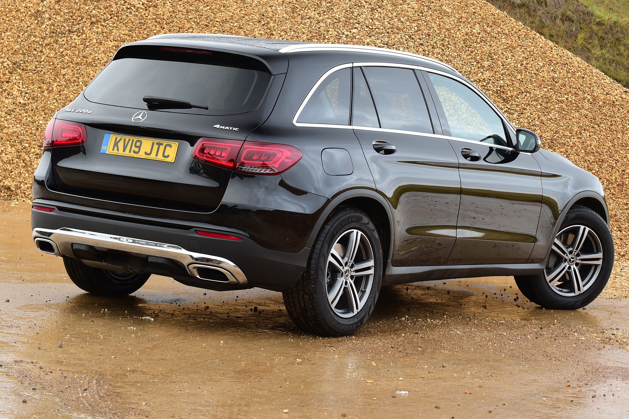 Mercedes GLC 220 d  - rear 3/4 static 
