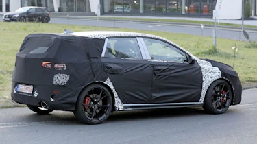 Hyundai i30 N facelift – rear action