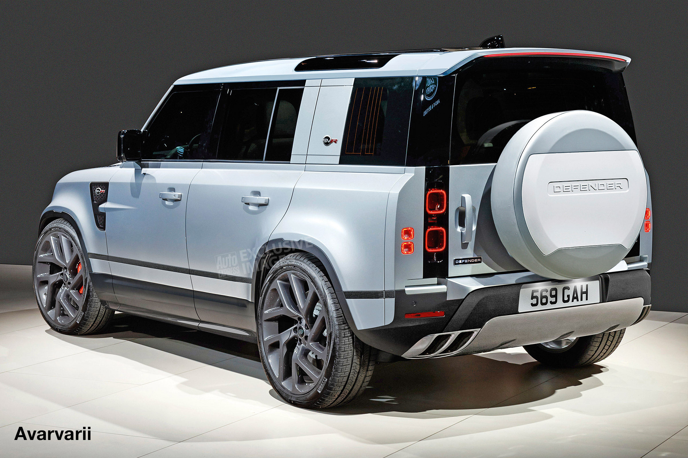 Land Rover Defender SVR - rear