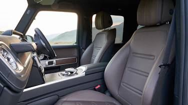 Mercedes G 350 d - drivers seat