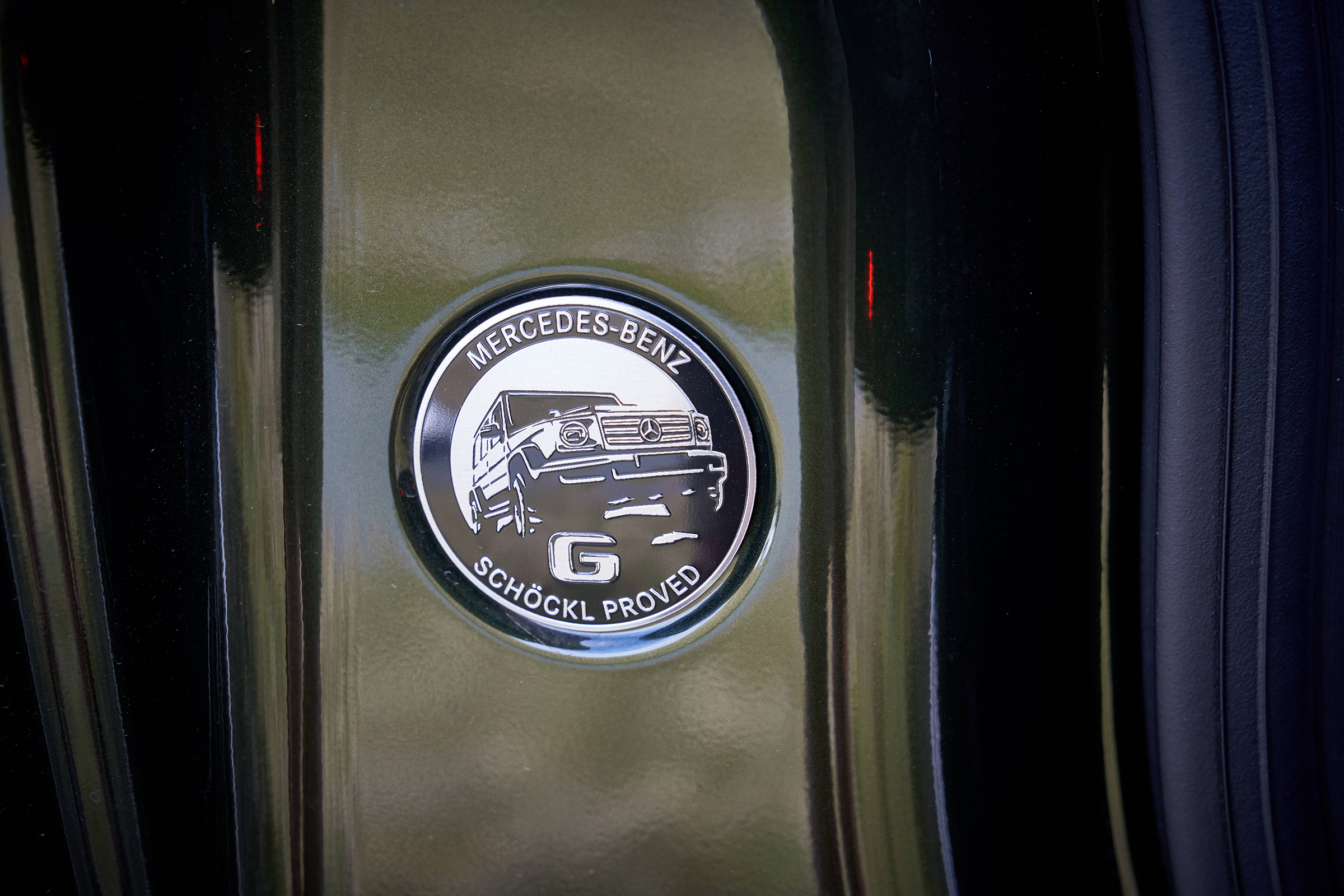 Mercedes G 350 d - badge