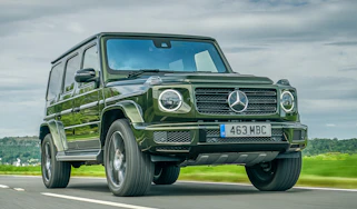 Mercedes G 350 d - front tracking